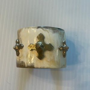 Ashley Pittman horn and brass cuff